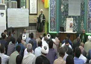 یادواره شهدای محله 14 معصوم  قم برگزار شد
