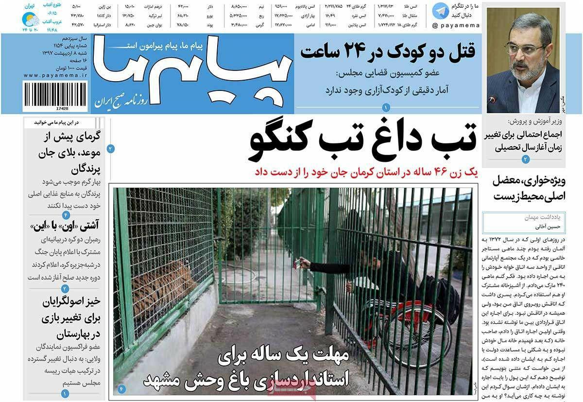 از تب داغ کنگو تادعوا برسرگندم فاریاب
