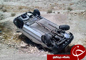 ۵ مصدوم در واژگونی خودرو گردنه طول کش پلدختر