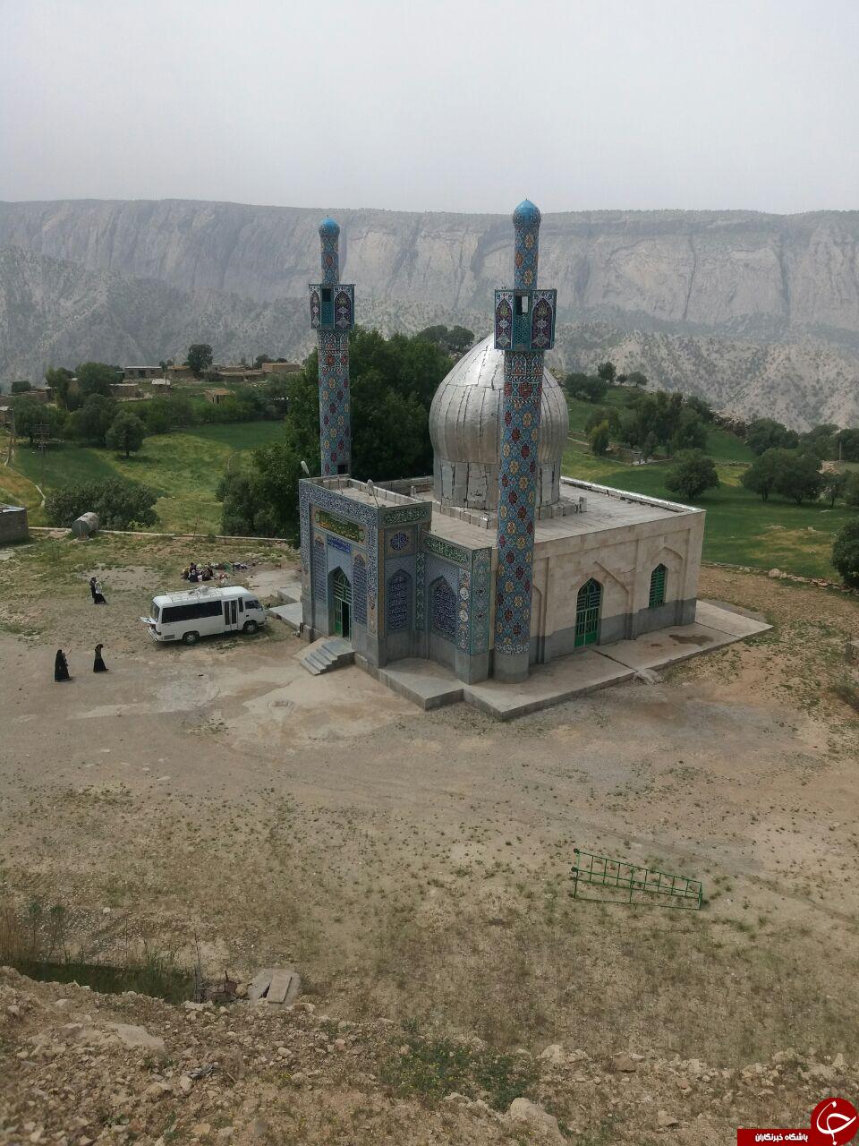 ب