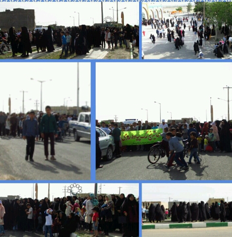 برگزاری همایش پیاده روی خانوادگی هفته سلامت در بردسکن