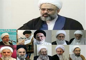 ديدار حجت الاسلام نمازی با تعدادی از شخصيت های دينی قم