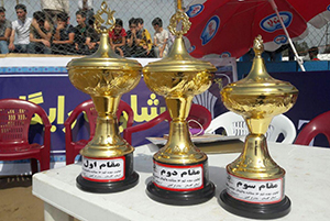هتل کانیار ب قهرمان والیبال ساحلی کشور