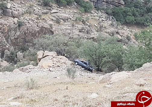 مرگ راننده روآ با سقوط خودرو در دره