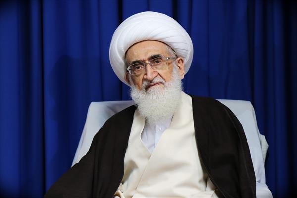 مرجع تقلید در بازار میوه و تره&zwnj;بار+تصویر
