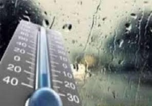 هوای کردستان ابری همراه با بارش باران