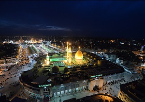 مراسم احیای شب نیمه شعبان در حرم امام حسین (ع)