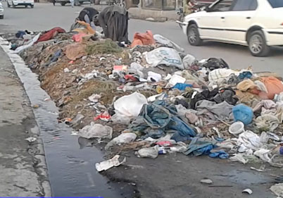 بهداشت اسفناک معابر در زاهدان + فیلم
