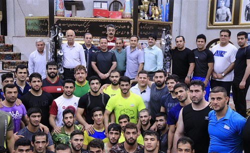 ادامه تمرینات آزاد و فرنگی کاران در زورخانه برای حضور در بازی های آسیایی