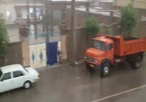 بارش رحمت‌الهی در چهاربرج  + فیلم