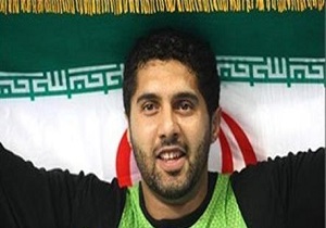 قهرمانی کاوه موسوی در مسابقات پرتاب چکش لیگ طلایی دو و میدانی کشور