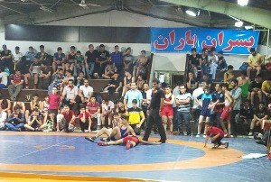 برگزاری رقابت کشتی جام رمضان در رشت