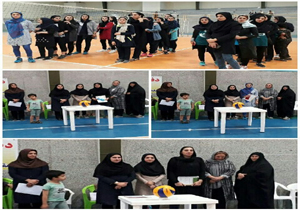 جلالیان بابلسر قهرمان مسابقات والیبال جام رمضان بانوان بهنمیر
