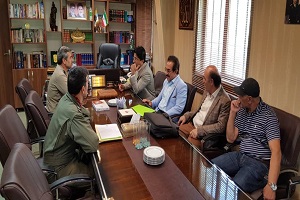 حضور رییس فدراسیون بوکس در اداره تربیت بدنی ستادکل نیروهای مسلح