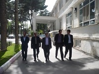 بازدید معاون توسعه مدیریت و منابع دانشگاه علوم پزشکی مشهد از بیمارستان شریعتی