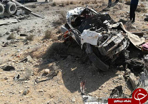تصادف مرگبار در محور داراب-بندر عباس