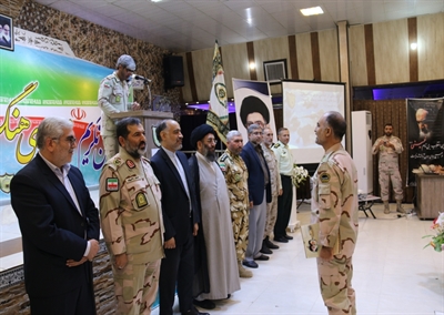 معارفه فرمانده هنگ مرزی خوی