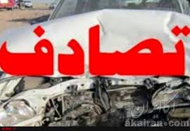 تصادف زنجيره اى در اتوبان تهران قزوين با يک فوتى و ١٥ مصدوم
