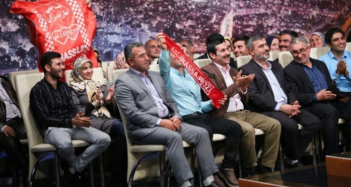 پیشنهاد جالب احسان علیخانی به رامبد جوان/ ماه عسل ۸۰ سالگی یک زندگی مشترک را جشن گرفت + فیلم