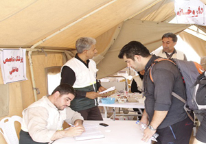 خدمات رایگان پزشکی در آزادگان