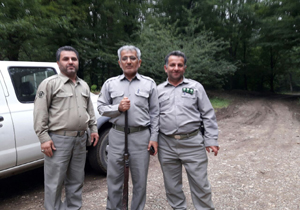 دستگیری شکارچی غیرمجاز در زرین آباد ساری