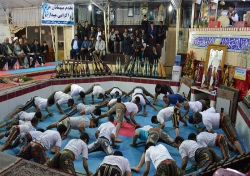 افتتاح گود زورخانه پوریای، ولی در تایباد