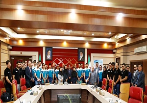 تجلیل از مدال آوران ربوکاپ دانشگاه آزاد اسلامی قزوین