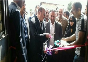 بهره برداری از یک طرح آبرسانی نوین در بویین زهرا