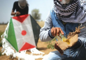 بادبادک&zwnj;های آتش&zwnj;زای فلسطینیان بلای جان صهیونیست&zwnj;ها