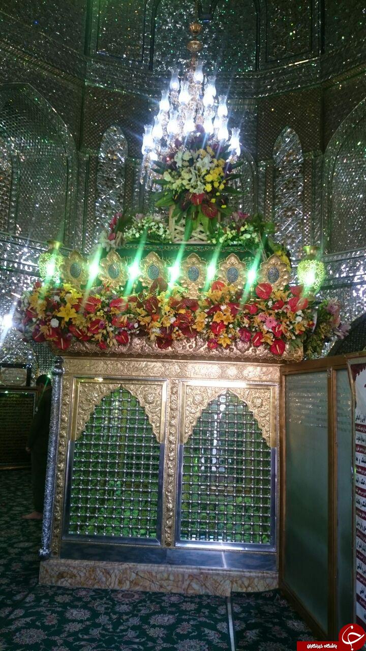 آماده&zwnj;سازی امامزاده علی&zwnj;اکبر چیذر برای شب&zwnj;&zwnj;های قدر + تصاویر