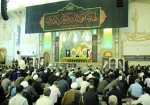 مراسم سالگرد ارتحال امام خمینی در قم برگزار شد