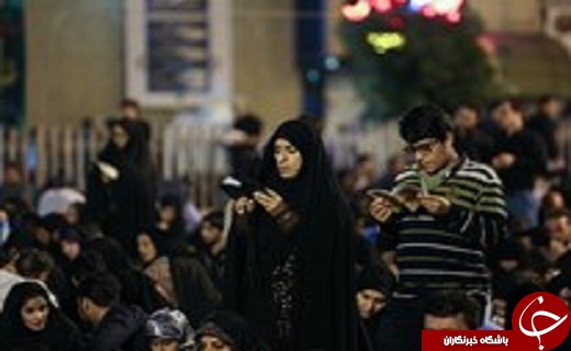 مراسم  احیاء شب قدر در حرم حضرت معصومه(س)