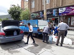 آبرسانی به مشترکین ماکو با ۵ دستگاه تانکر آب