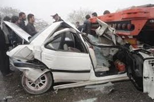 یک کشته و ۲ مصدوم در سانحه رانندگی محور اهر-تبریز