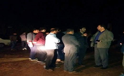 سیل در روستای آقچه مزار بویین زهرا