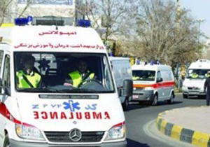 اعزام یک دستگاه اتوبوس آمبولانس و 4 دستگاه خودروی آمبولانس از استان اصفهان به مرقد امام (ره)