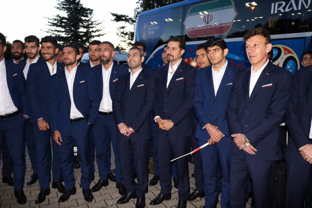 تیم ملی فوتبال کشورمان وارد روسیه شد