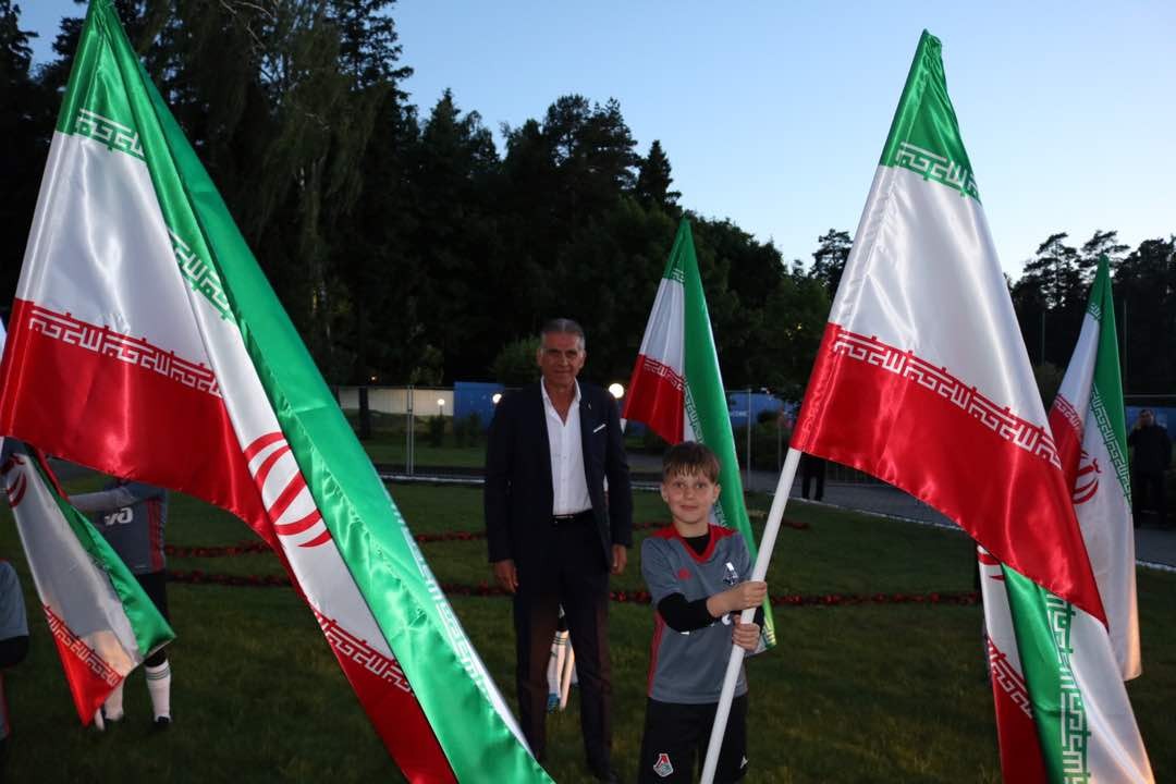 تیم ملی فوتبال کشورمان وارد روسیه شد