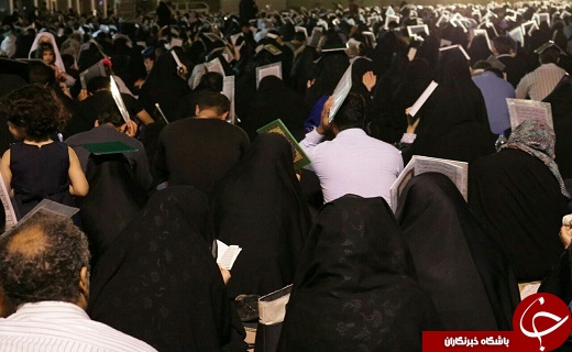 برگزاری آیین شب ۲۱ ماه مبارک رمضان در یزد