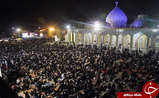 برگزاری آیین شب ۲۱ ماه مبارک رمضان در یزد