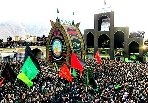 آیین نخل برداری شهادت امیرالمومنین علی (ع) در تفت