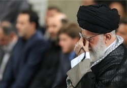 مراسم سوگواری سالروز شهادت امیرالمؤمنین با حضور  رهبر معظم انقلاب اسلامی