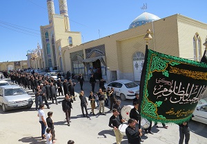 برگزاری مراسم سوگواری حضرت علی (ع) در ابرکوه
