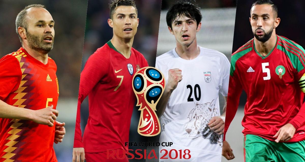 سردار آزمون در تیم منتخب گروه B جام جهانی ۲۰۱۸