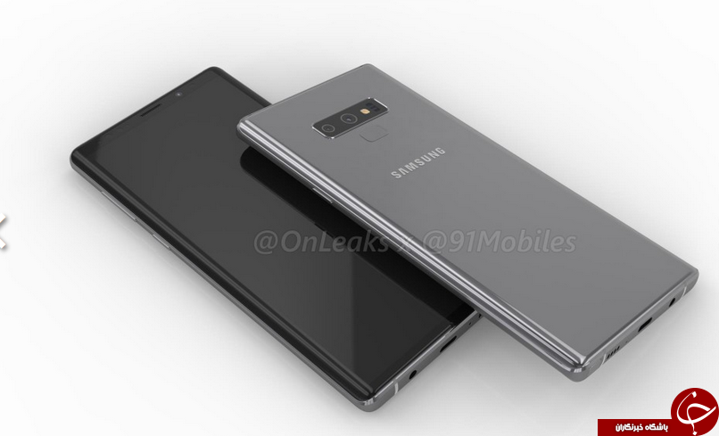طراحی گوشی Galaxy Note 9 سامسونگ را ببینید +فیلم