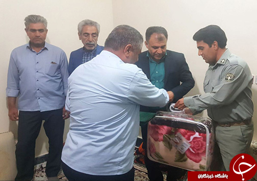 دیدار حامیان محیط زیست با خانواده محیط بان شهید پلدختری