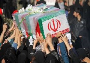 تشییع پیکر مطهر شهدای مرزبانی در اردبیل