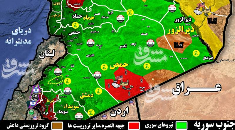 از اعزام کاروان بزرگ &laquo;ببرهای سوریه&raquo; به استان درعا تا جزئیات محورهای عملیاتی ارتش سوری در جبهه جنوب + فیلم