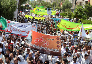 روز قدس روز نمایش شکوه اتحاد و همبستگی جهان اسلام