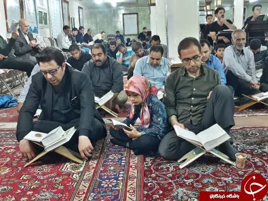 نجوای عاشقانه  مردم آذربایجان غربی در سومین شب لیالی قدر  +تصاویر